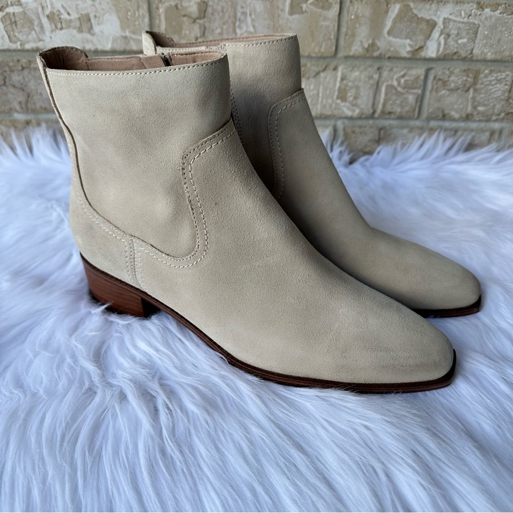 Cole Haan Cream Ankle Booties - Picture 13 of 13
